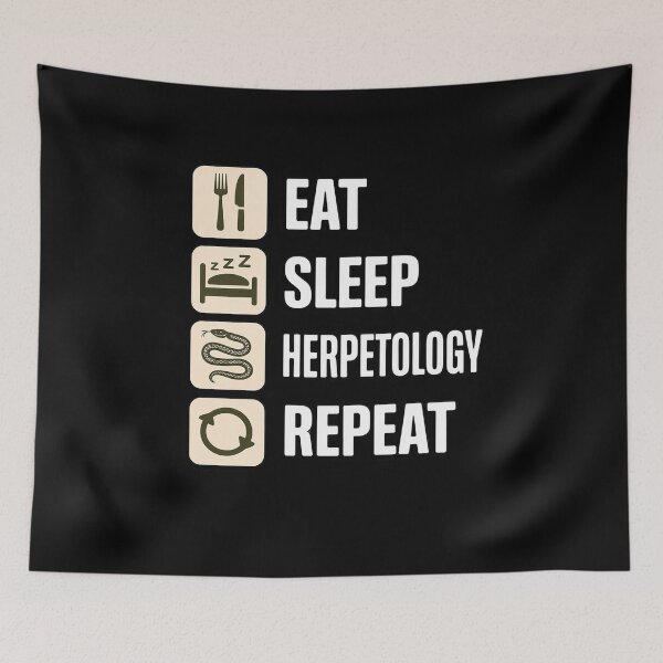 Item preview, Eat Sleep Herpetology Reptile Herping Gecko designed and sold by duolastgend.