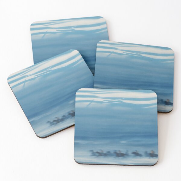 Item preview, Blue Horses on the Beach designed and sold by Matinez Pink.
