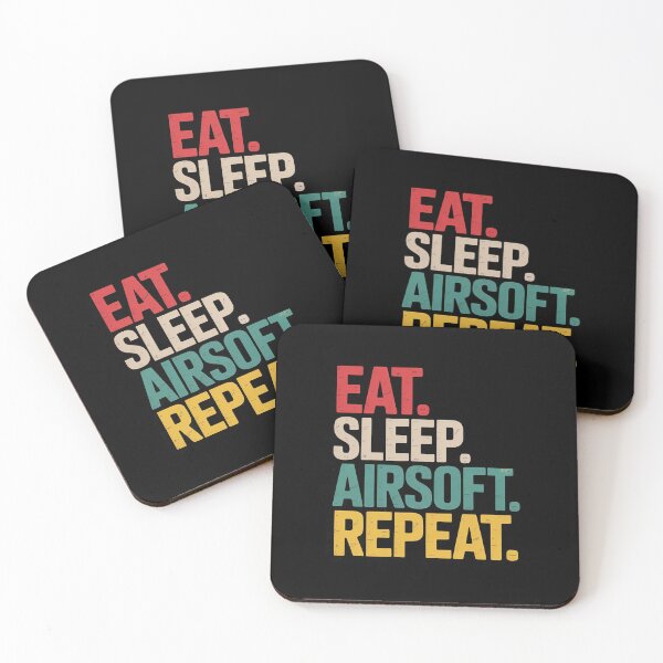 Item preview, Eat Sleep Airsoft Repeat  Airsoft Gift designed and sold by duolastgend.