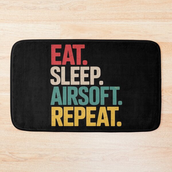 Item preview, Eat Sleep Airsoft Repeat  Airsoft Gift designed and sold by duolastgend.