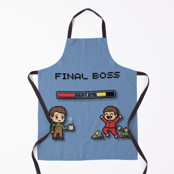 Item preview, Final Boss Bedtime – Funny Parenting Gamer Pixel Art designed and sold by MadeInNapTime.