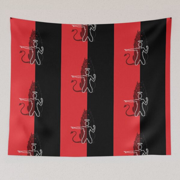 Item preview, Crimson Duality – Sacred Light and Primal Darkness in Symbolic Art designed and sold by PixelVibe782.