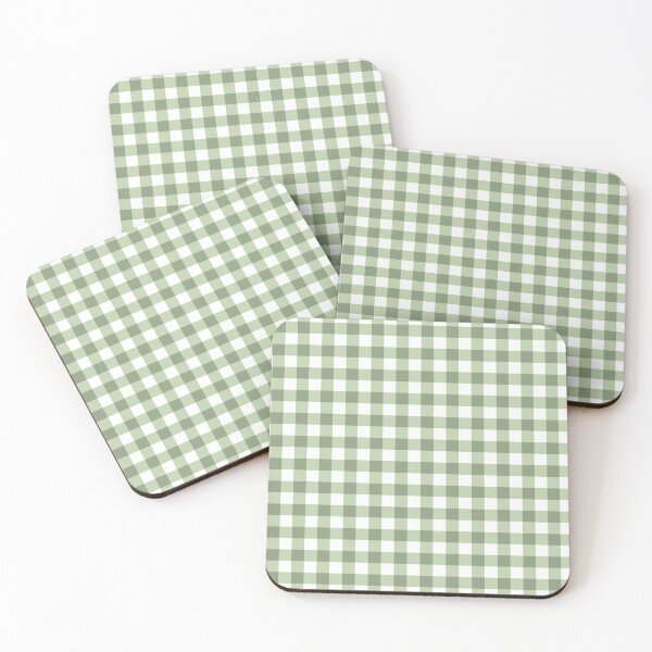 Item preview, sage green gingham  designed and sold by juliak333.