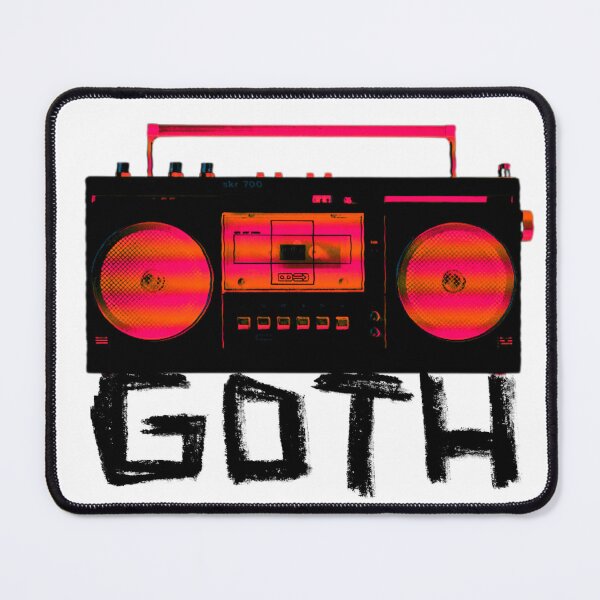 Item preview, Goth Rock Radio for Goth Music designed and sold by badlydrawnbabe.