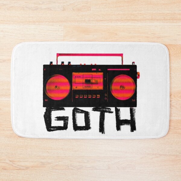 Item preview, Goth Rock Radio for Goth Music designed and sold by badlydrawnbabe.