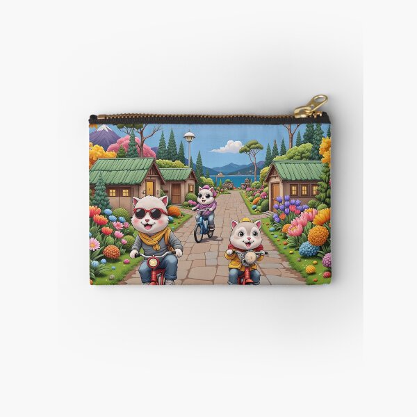 Item preview, The Illustration of Cute Animals on Vacation in Summer designed and sold by Pim-Crystal.