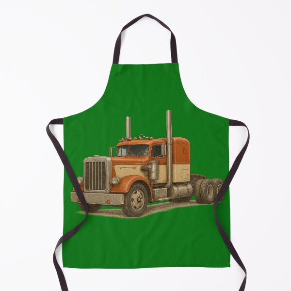 Item preview, Vintage American truck in retro style. designed and sold by © Zenscape Studio 2025.