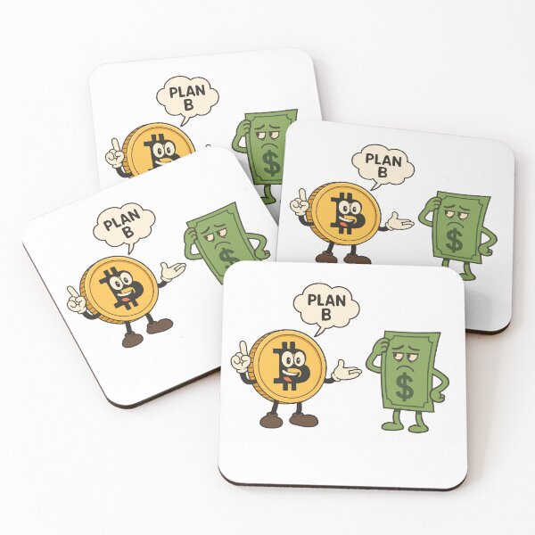 Item preview, Plan B: Bitcoin vs Cash designed and sold by Latitude 1°N.