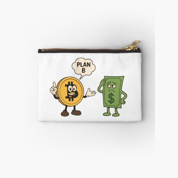 Item preview, Plan B: Bitcoin vs Cash designed and sold by Latitude 1°N.