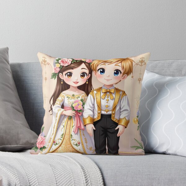 Item preview, The Illustration of Cute Kids Wearing Luxurious Attire in Party designed and sold by Pim-Crystal.