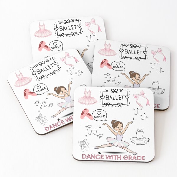 Item preview, Dance With Grace – Cute Little Ballerina Illustration designed and sold by CHANCHANAI.