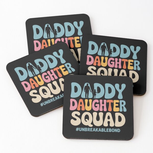 Item preview, Dad Daughter Squad Father and Daughter Unbreakablebond designed and sold by JonathalIngham.