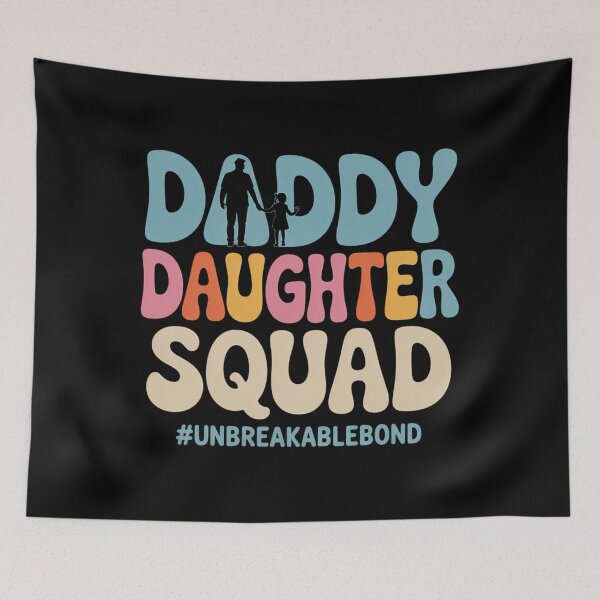 Item preview, Dad Daughter Squad Father and Daughter Unbreakablebond designed and sold by JonathalIngham.