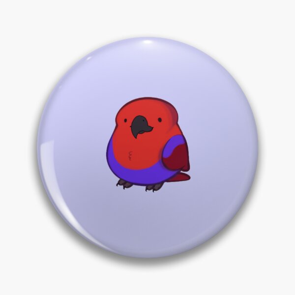 Item preview, Eclectus Parrot (F) - Round Bird designed and sold by AranciaMaven.