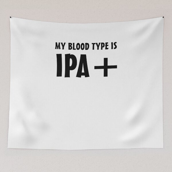Item preview, My Blood Type is IPA+ V5 designed and sold by TeeTimeGuys.