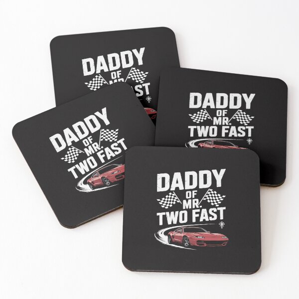 Item preview, Boy 2nd Birthday Racer Daddy Mr. Two Fast 2nd Race Car Bday designed and sold by teltvitossuilea.