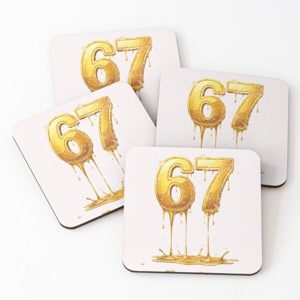 Artikelvorschau, 67 Gold Drip Lustiges Sechs-Sieben-Meme Jungen Kinder 6 7 Tropfend 6-7 entworfen und verkauft von ArleneRowe.