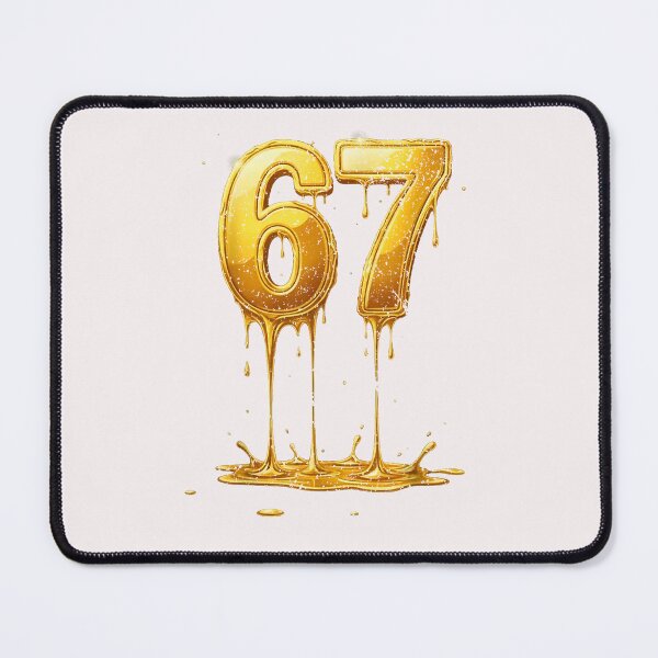 Item preview, 67 Gold Drip Funny Six Seven Meme Boys Kids 6 7 Dripping 6-7 designed and sold by ArleneRowe.