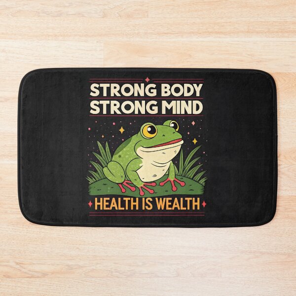 Item preview, Strong body strong mind designed and sold by trendspatterns.