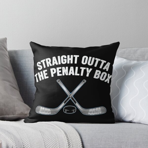 Item preview, Ice Hockey Gift - Straight Outta The Penalty Box - Funny Hockey Player designed and sold by Alexis Art Collection.
