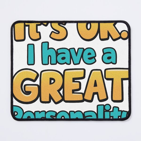 Item preview, It’s OK — I Have a Great Personality | Funny Baby Onesie designed and sold by CoconutMerch.