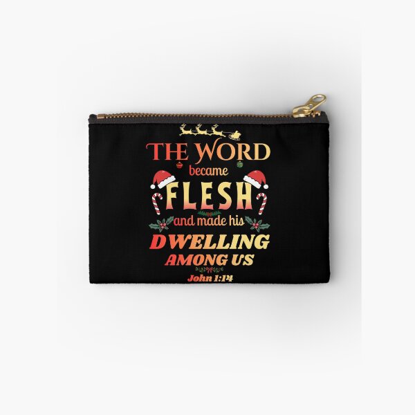 Item preview, The Word Became Flesh and Made His Dwelling Among Us John 1:14  designed and sold by MrDomStore.