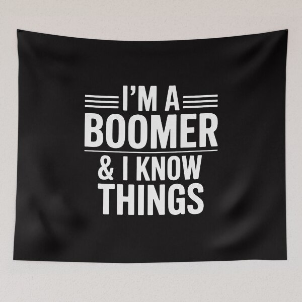 Item preview, Boomer I'M A BOOMER & I KNOW THINGS designed and sold by teltvitossuilea.