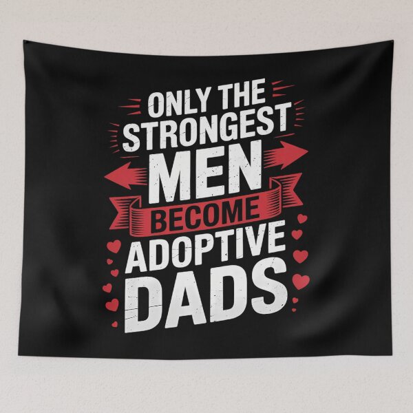 Item preview, Adopted Father Adoptive Dad Father's Day Happy Adoption Day designed and sold by JonathalIngham.