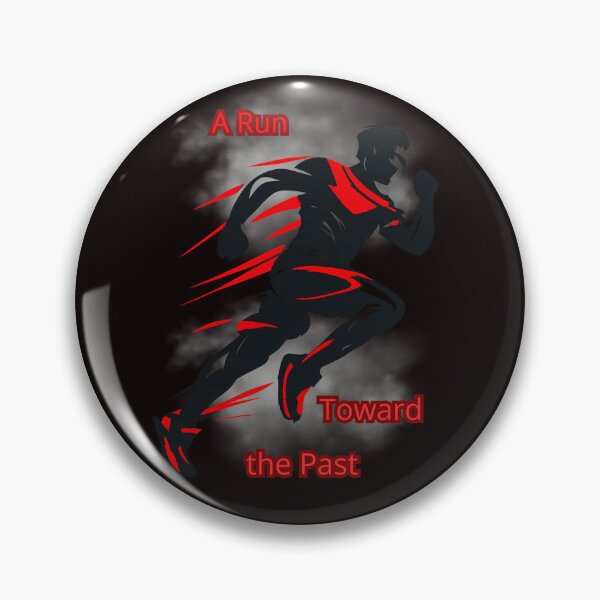 Item preview, A Run Toward the Past – Abstract Runner Graphic designed and sold by Tadeusz1.