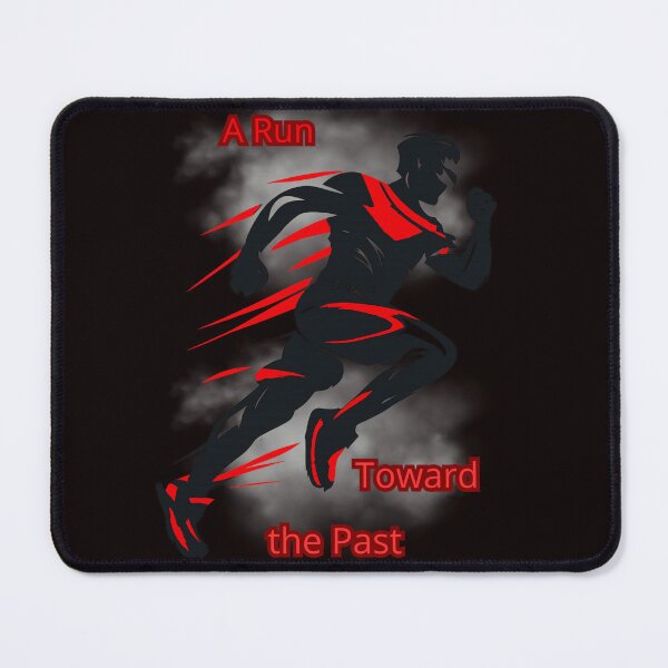 Item preview, A Run Toward the Past – Abstract Runner Graphic designed and sold by Tadeusz1.