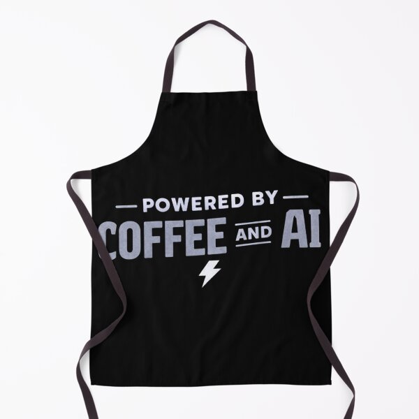 Item preview, Powered by Coffee, Replaced by AI - black designed and sold by Kalaidax.