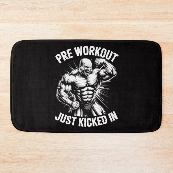 Item preview, Bodybuilding Pre Workout Just Kicked In - Gym Bodybuilder designed and sold by teltvitossuilea.