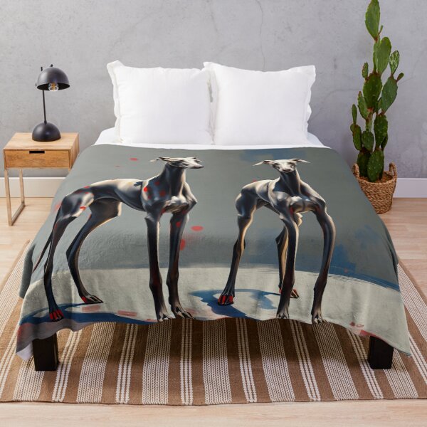Item preview, Elegant Dogs in Abstract Style designed and sold by KiraChie.