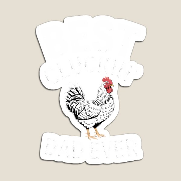 Item preview, Best Cluckin' Dad Ever Funny Father's Day Chicken Farm designed and sold by JonathalIngham.