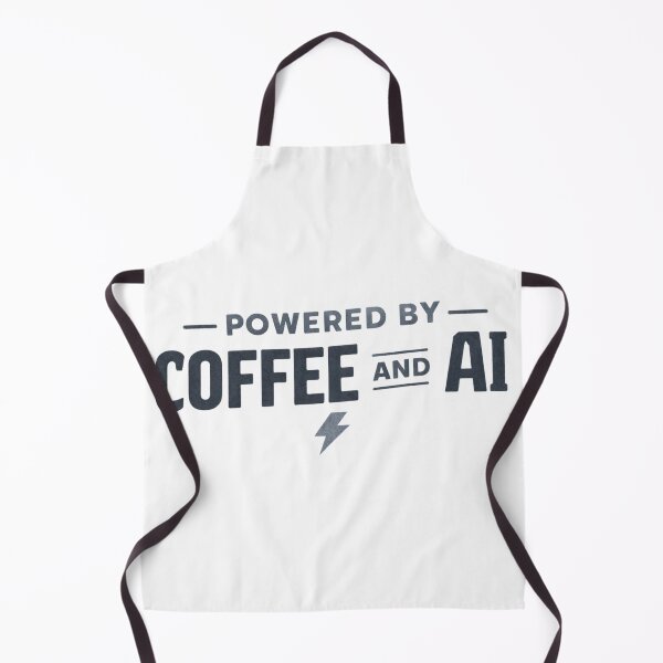 Item preview, Copy of Powered by Coffee, Replaced by AI - white designed and sold by Kalaidax.