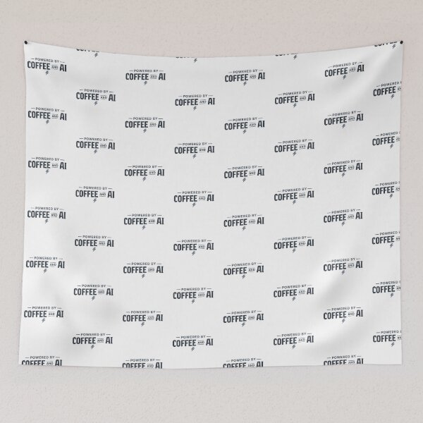 Item preview, Copy of Powered by Coffee, Replaced by AI - white designed and sold by Kalaidax.