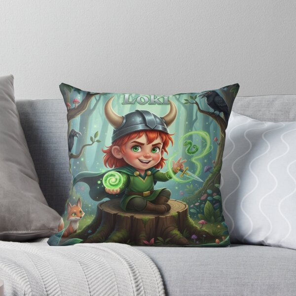 Item preview, Camiseta de Loki sentado en el bosque designed and sold by BabyGodTs.