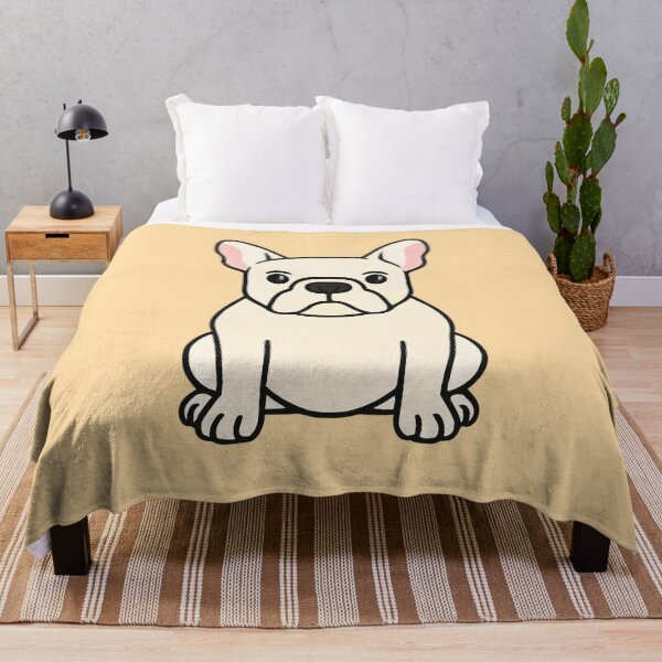 Item preview, White French Bulldog · White frenchie cute kawaii illustration designed and sold by Aloloco.