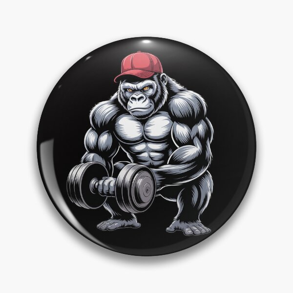 Item preview, Bodybuilding Gorilla Workout Gym Strength Training designed and sold by teltvitossuilea.