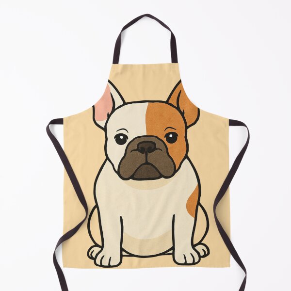 Item preview, French Bulldog pied · White & tan frenchie kawaii adorable designed and sold by Aloloco.