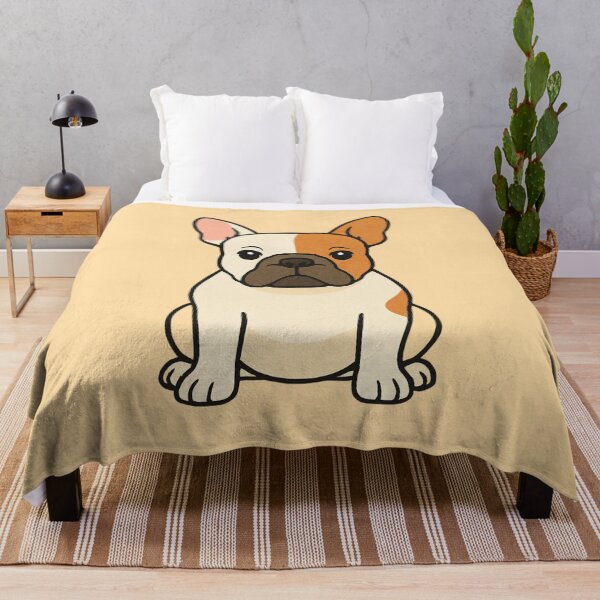 Item preview, French Bulldog pied · White & tan frenchie kawaii adorable designed and sold by Aloloco.