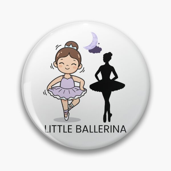 Item preview, Cute Ballet Girl Dancing Under the Moon designed and sold by CHANCHANAI.