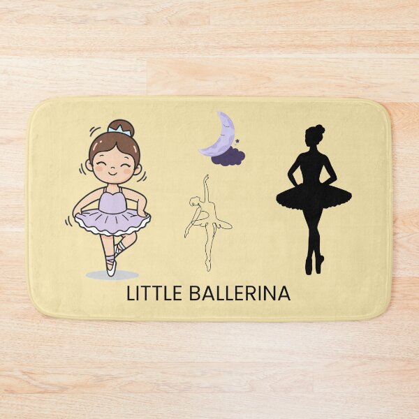 Item preview, Cute Ballet Girl Dancing Under the Moon designed and sold by CHANCHANAI.