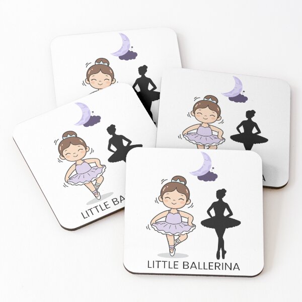 Item preview, Cute Ballet Girl Dancing Under the Moon designed and sold by CHANCHANAI.