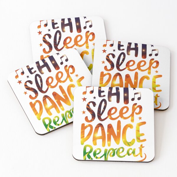 Item preview, Eat Sleep Dance Repeat Dancing Boys Girls Funny Dancer Gifts designed and sold by JayliIvan.