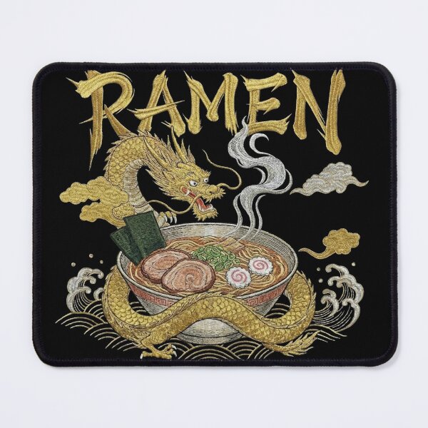 Item preview, Golden Dragon Ramen - Sukajan Embroidery Style designed and sold by treasurestockjp.