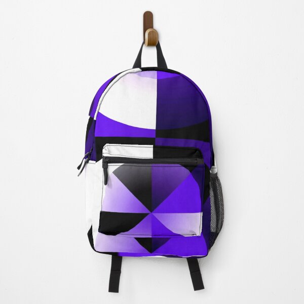Item preview, violet geometry balance colorful abstract design designed and sold by SmashingDeals.