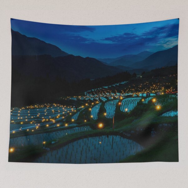 Item preview, Evening Rice Fields designed and sold by Dawn van Doorn.