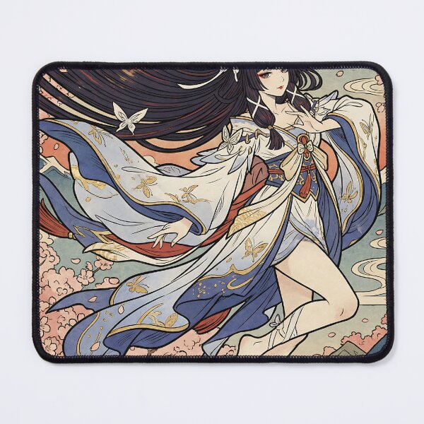 Item preview, Columbina - Ukiyo-e Butterfly Dream designed and sold by iwzzuel.