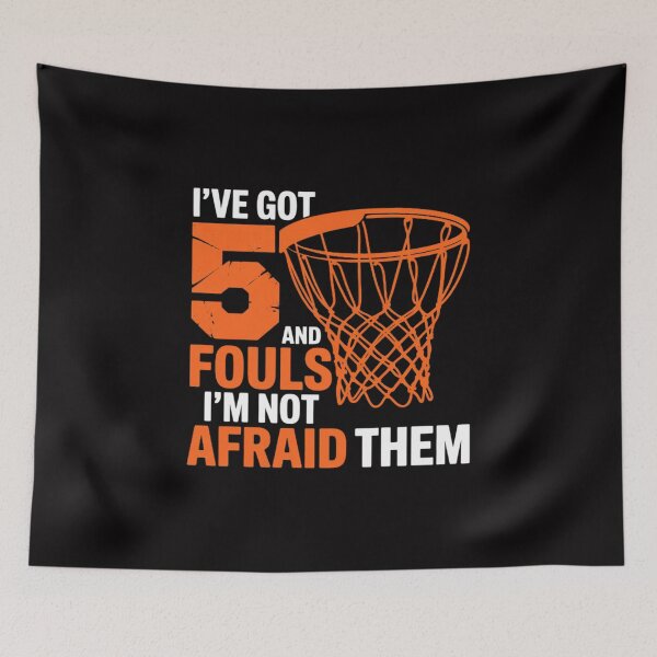 Item preview, Basketball Player 5 Fouls - Hoops Baller Basketball designed and sold by teltvitossuilea.